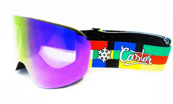 SNOW GOGGLE – SUN PEAKS – PURPLE – MULTICOLORED