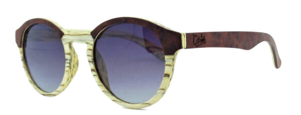 306 - SIDNEY WHITE ZEBRA LAYERED