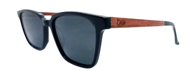 225-DEAN ACETATE BLACK WOOD BROWN